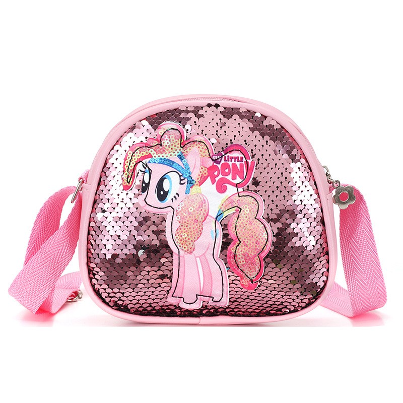 Túi đeo chéo hình ngựa Little Pony dễ thương thời trang dành cho bé gái