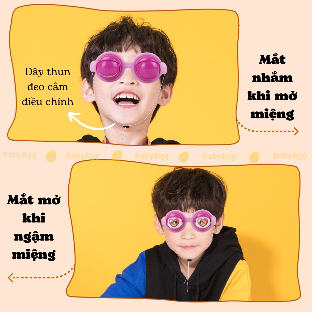 Kính mắt lồi ngộ nghĩnh ⚡ CỰC HOT ⚡ Kính tròn lồi chớp mắt nhiều mẫu bằng nhựa đồ chơi trẻ em cho bé hài hước
