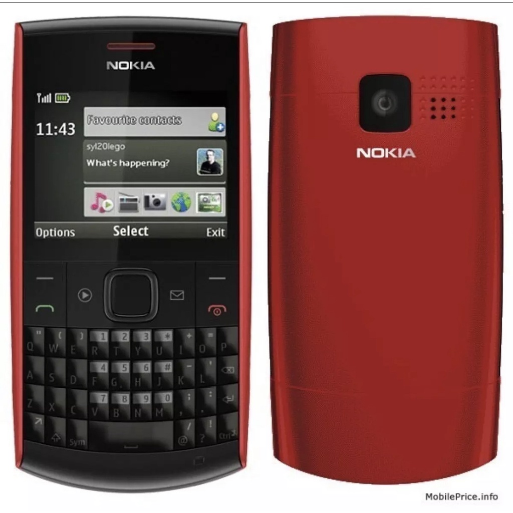 Điện thoại Nokia X2-01 Chính Hãng - Bàn Phím Qwerty - Kèm Phụ Kiện