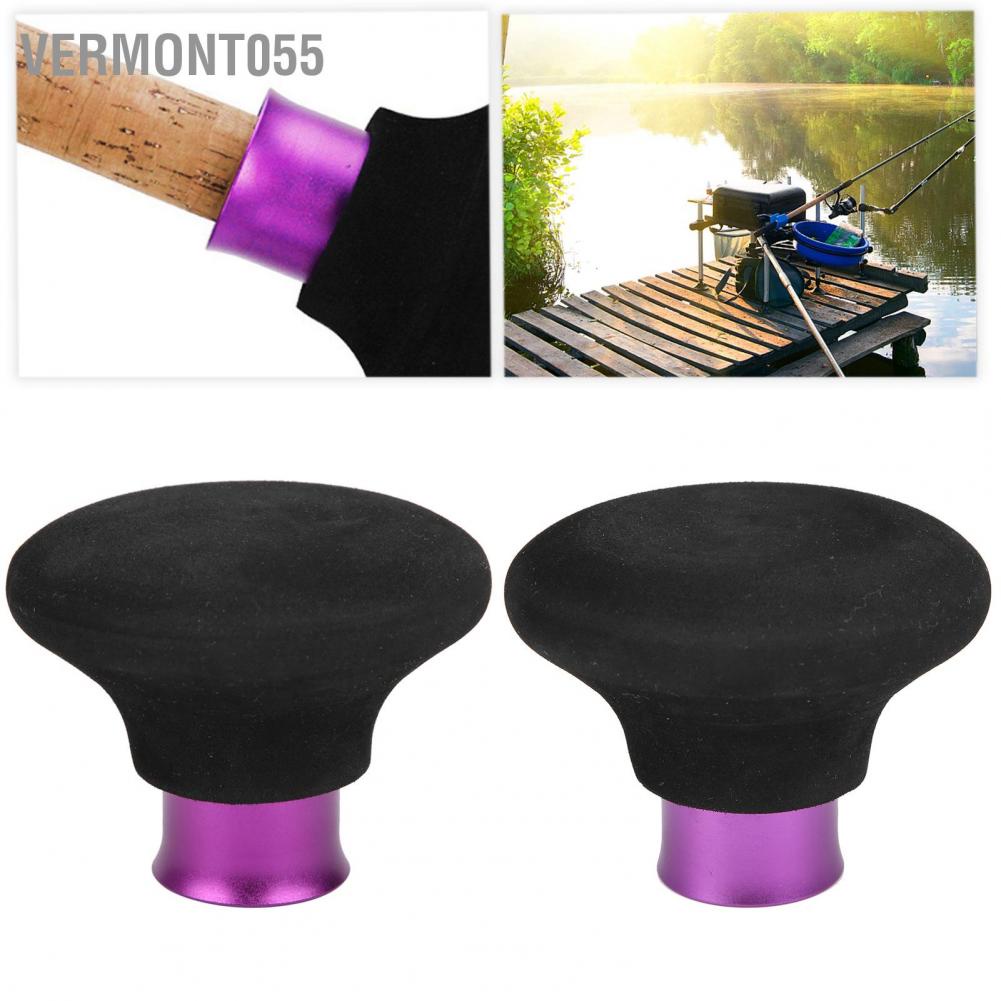 Vermont055 Fishing Rod Butt Cushion Support Equipment Pole Non‑Slip Stand Fixing Holder Bracket