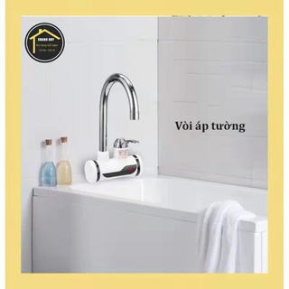 Máy làm nóng nước trực tiếp tại vòi lắp bồn + lắp tường