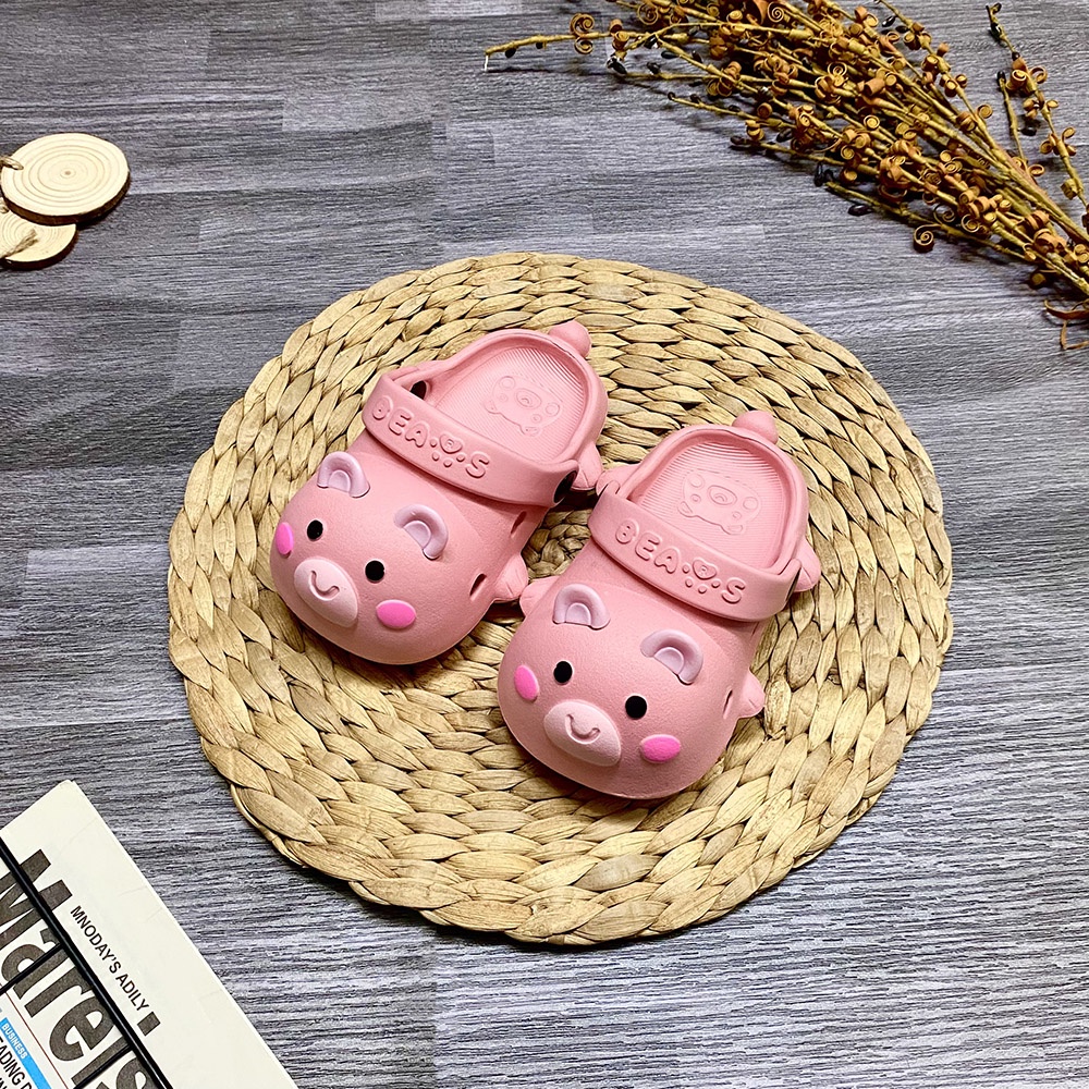 Dép sục cho bé hình gấu mang được 2 kiểu siêu cute - TT423