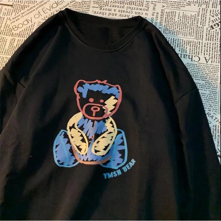 NRVP Áo Thun Nữ Dài Tay Cổ Tròn Thời Trang Hàn