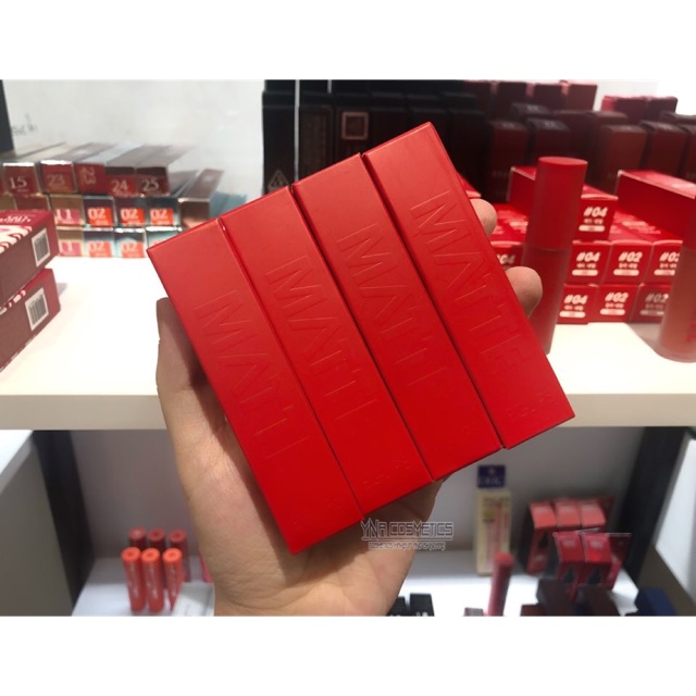 Matte Fit Lip Lacquer - Dòng son mới nhà EGLIPS