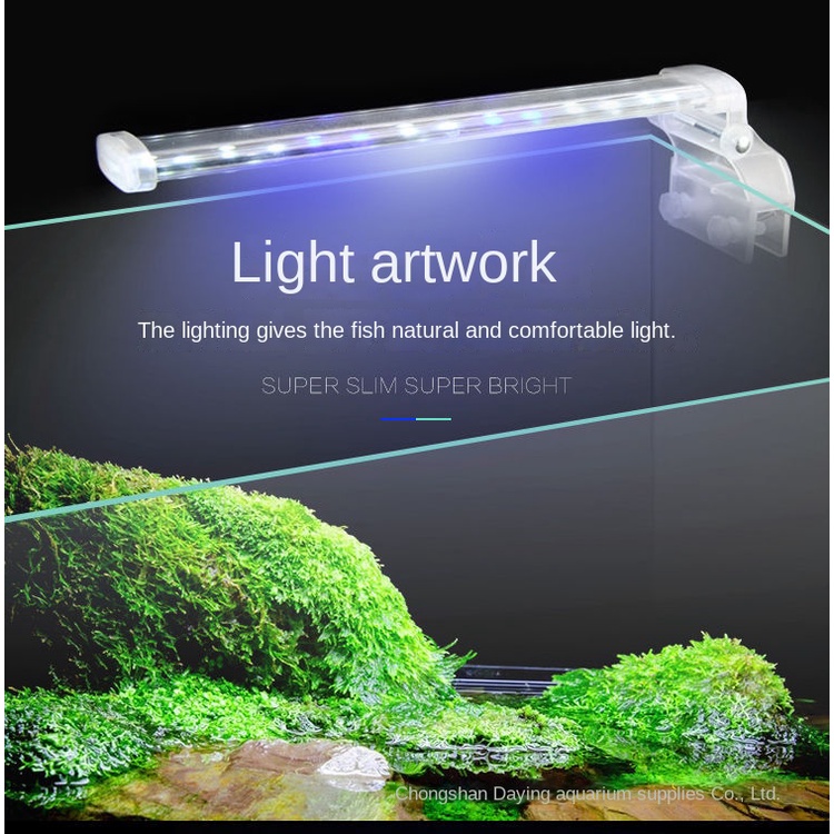 Đèn LED Bể Cá Kẹp Trang Trí Bể Cá Cảnh