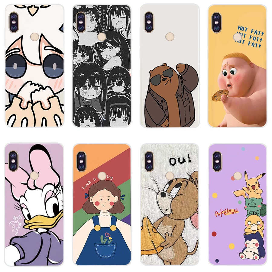 Ốp Điện Thoại TPU Dẻo In Họa Tiết Độc Đáo Thời Trang Cho Xiaomi redmi note 5 pro note 5a pro note 6 pro