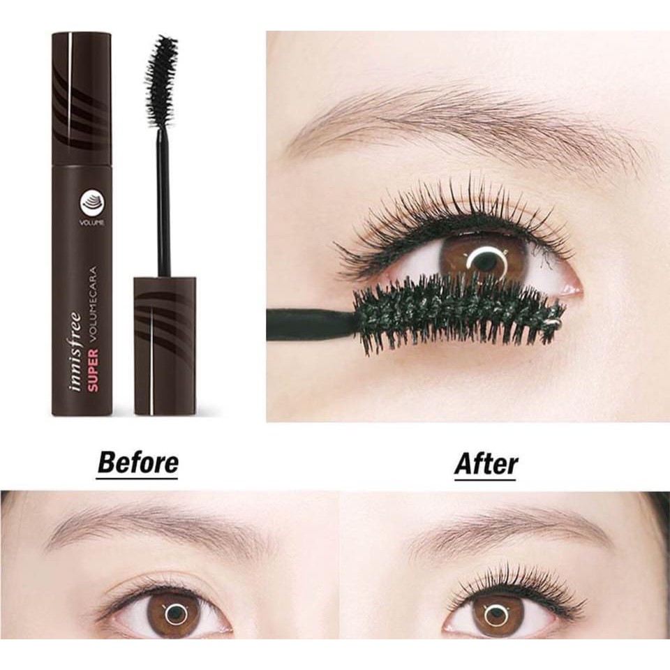 Mascara Siêu Dày Mi Innisfree Super Volumecara 10g