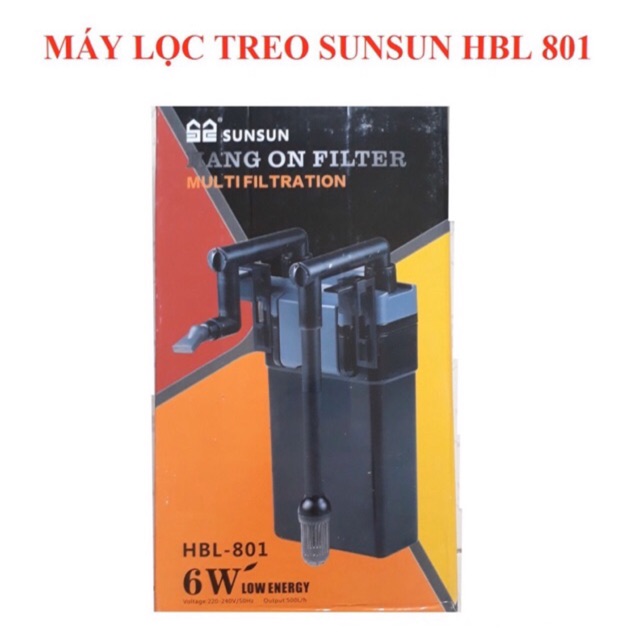 LỌC TREO SUNSUN HBL 801 (Dành Cho Bể 20-40cm)