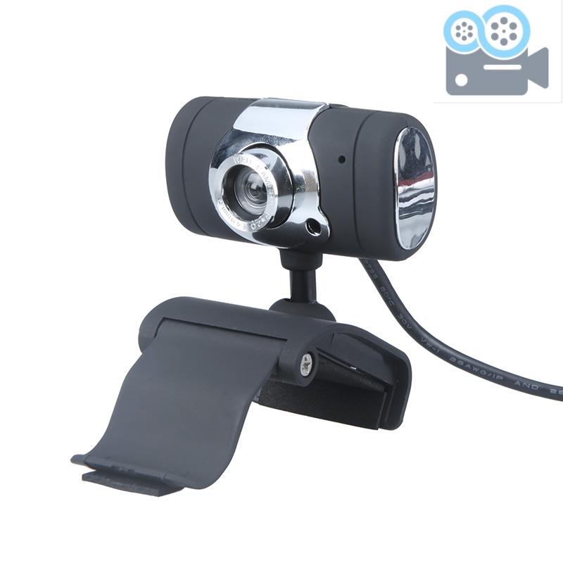 Webcam Usb 2.0 0.3 Million Pixels Hd Tích Hợp Micro Cho Máy Tính / Laptop Đen | BigBuy360 - bigbuy360.vn