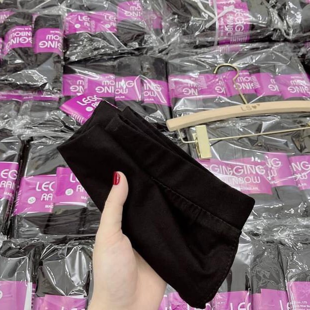 Quần legging ngắn chất cotton co dãn 4 chiều | BigBuy360 - bigbuy360.vn