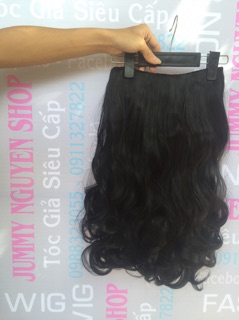 Tóc kẹp xoăn 50cm( tơ cao cấp)
