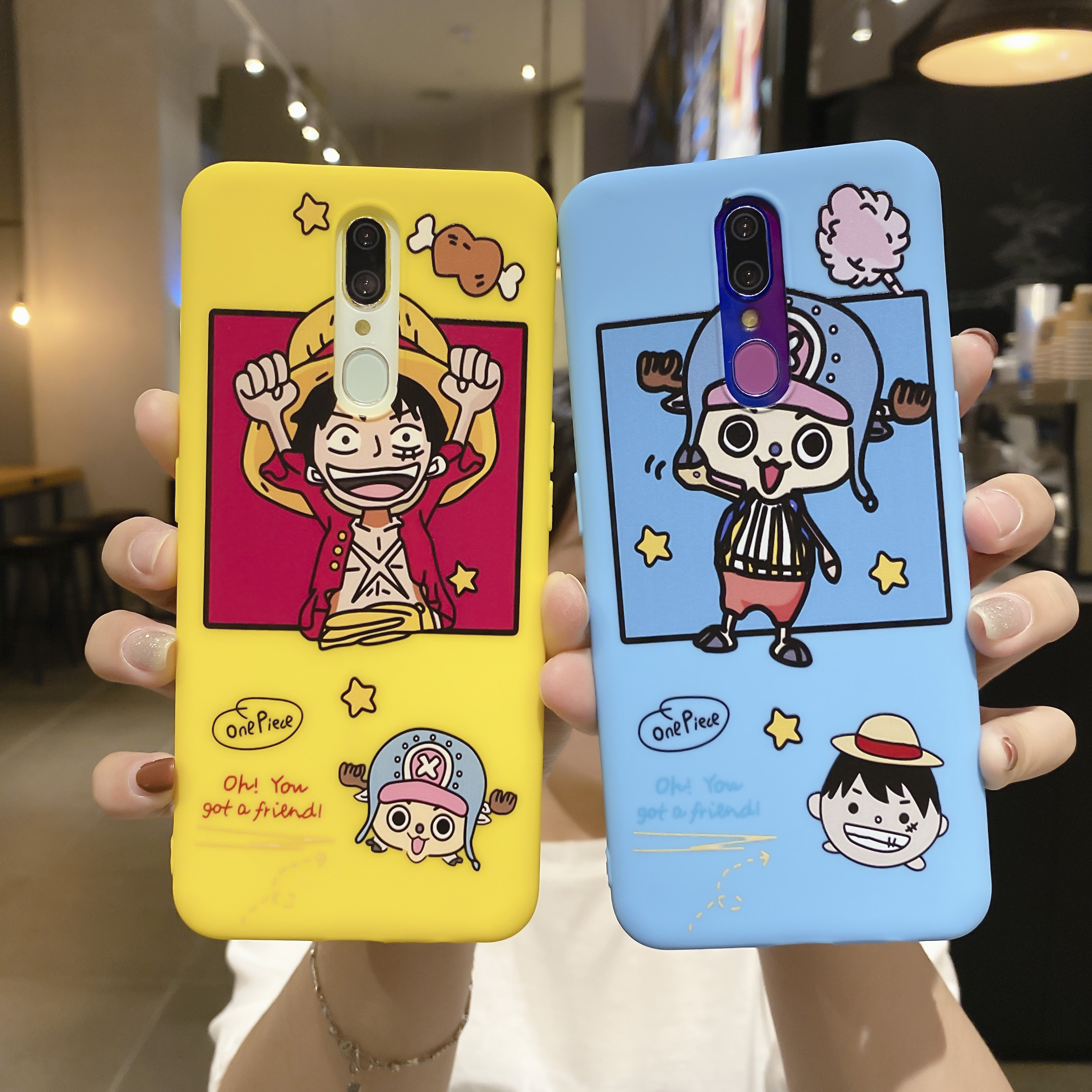 one piece Ốp Lưng realme 5i/6i c3 Ốp Lưng oppo a3s a5s a7 a92 a31 a12 a5/a9 2020 f5 f7 f9 f11 case luffy | BigBuy360 - bigbuy360.vn