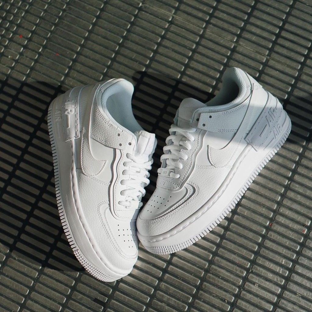 [CHÍNH HÃNG] Giày thể thao NIKE AIR FORCE 1 SHADOW ALL WHITE