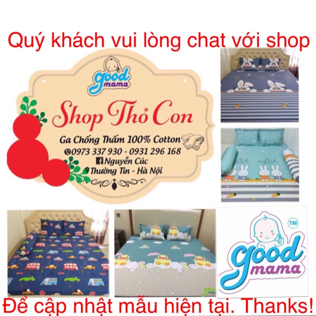 Ga chống thấm cao cấp Goodmama ( combo cho khách ) | BigBuy360 - bigbuy360.vn