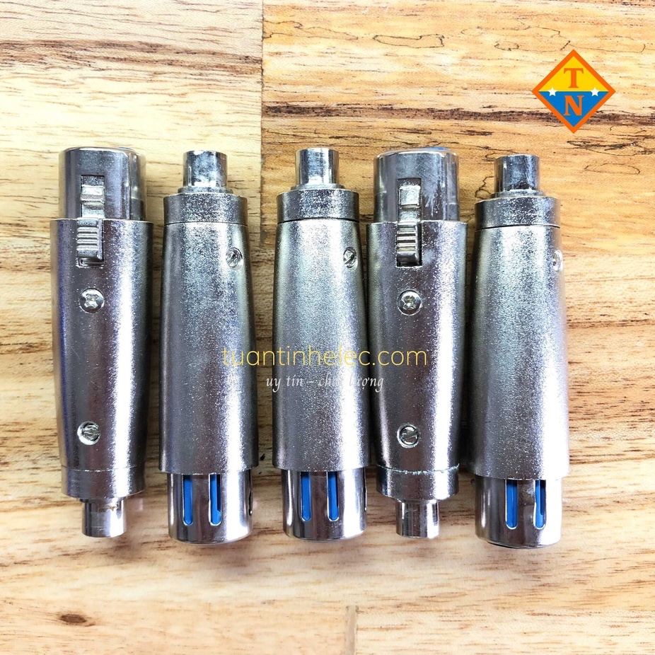 Đầu chuyển đổi CANON 3P sang hoa sen RCA # phụ tùng âm thanh(màu sắc giao ngẫu nhiên)