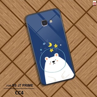 Ốp Samsung J7 Prime/J7 Pro/J7 Plus-Ốp lưng điện thoại SS J7+/Prime/Pro mẫu gấu trắng/moon/cô gái cute cute