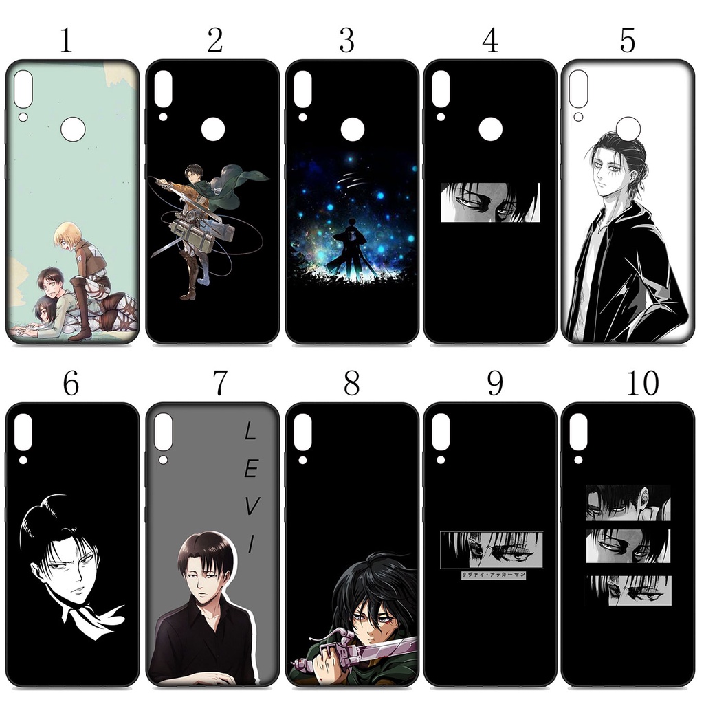 Bao Da Điện Thoại Họa Tiết attack on titan mikasa levi eren Cho samsung galaxy a11 a31 a71 a51 a21s cby53 Vỏ