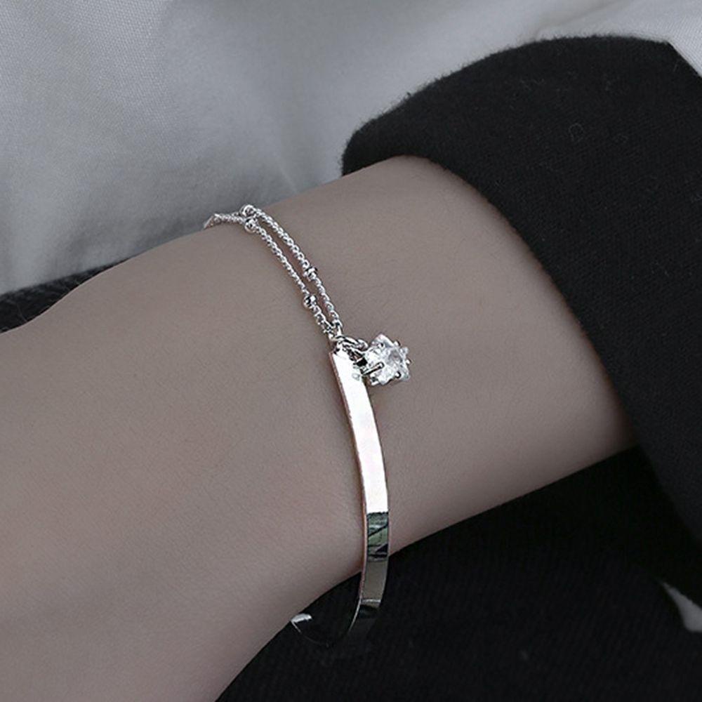 Vòng Đeo Tay Bằng Đồng Tùy Chỉnh Tinh Tế Thời Trang Cho Nữ