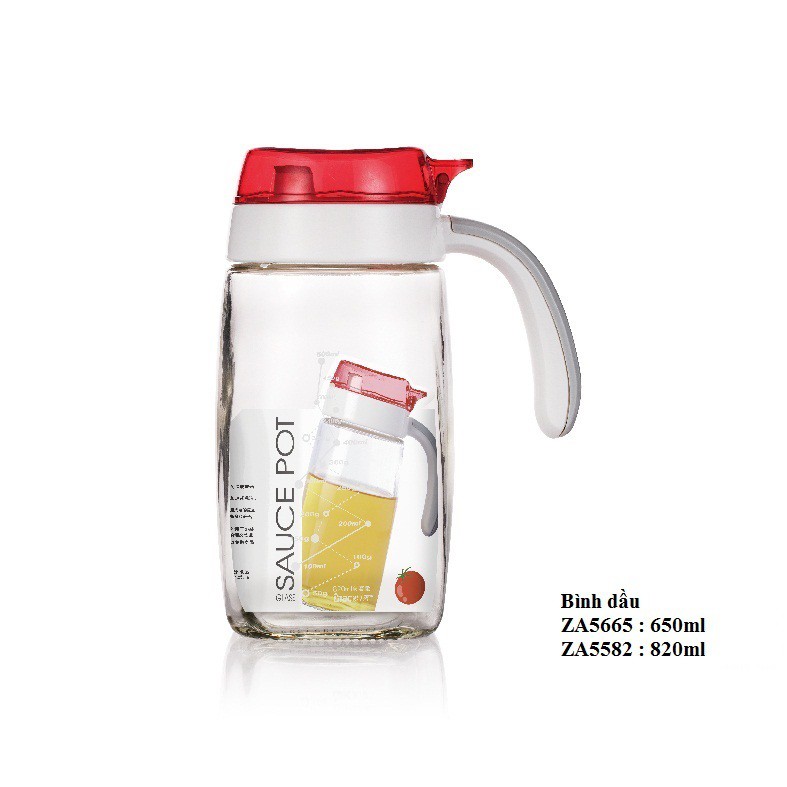 Bình đựng dầu ăn, lọ đựng dầu ăn,bình rót dầu , bình thủy tinh LILAC