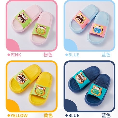 Dép Lê Quai Ngang Cute Cho Bé Từ 2-10 Tuổi Đế Mềm Siêu Xinh