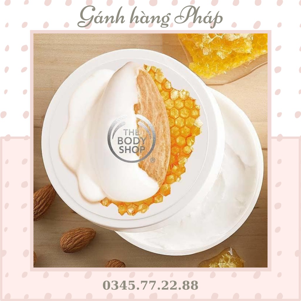 Dưỡng thể The Body Shop Almond Milk & Honey Soothing & Restoring Body Body Butter 50ml