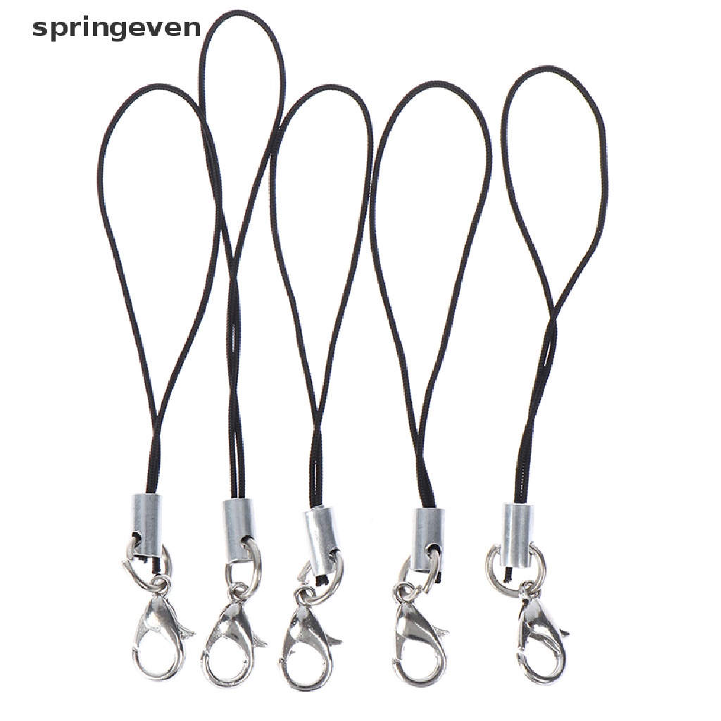 Bộ 10 Dây Móc Khóa Cho Ổ Đĩa flash USB Đen