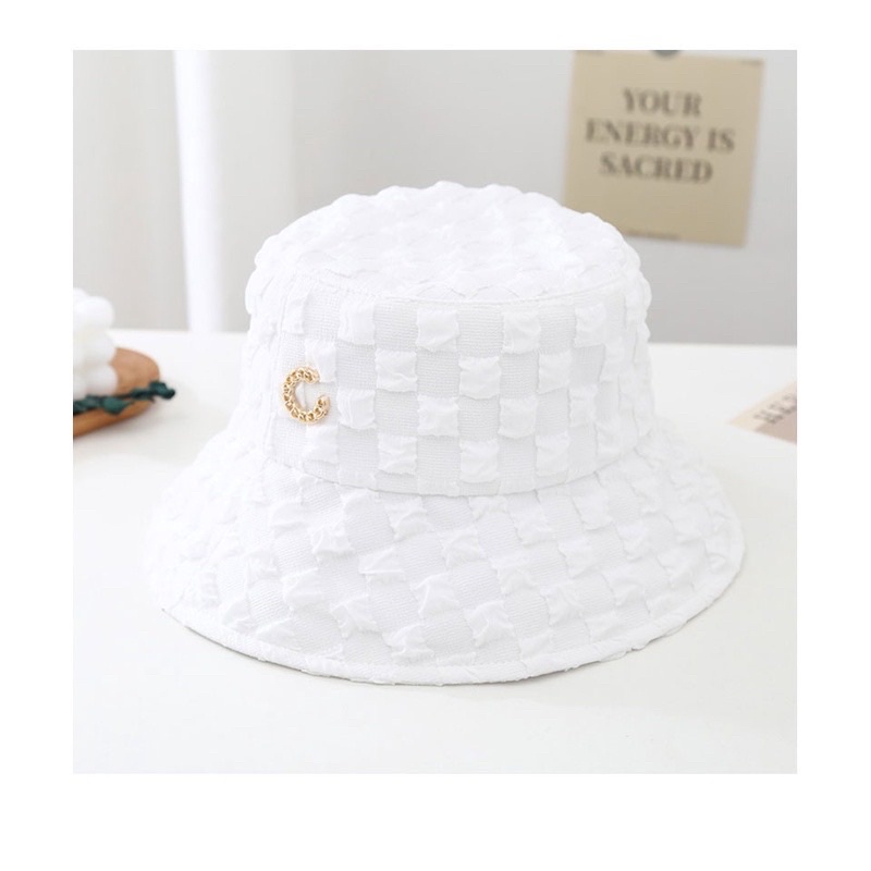 Nón bucket vành dập nổi dành cho nữ