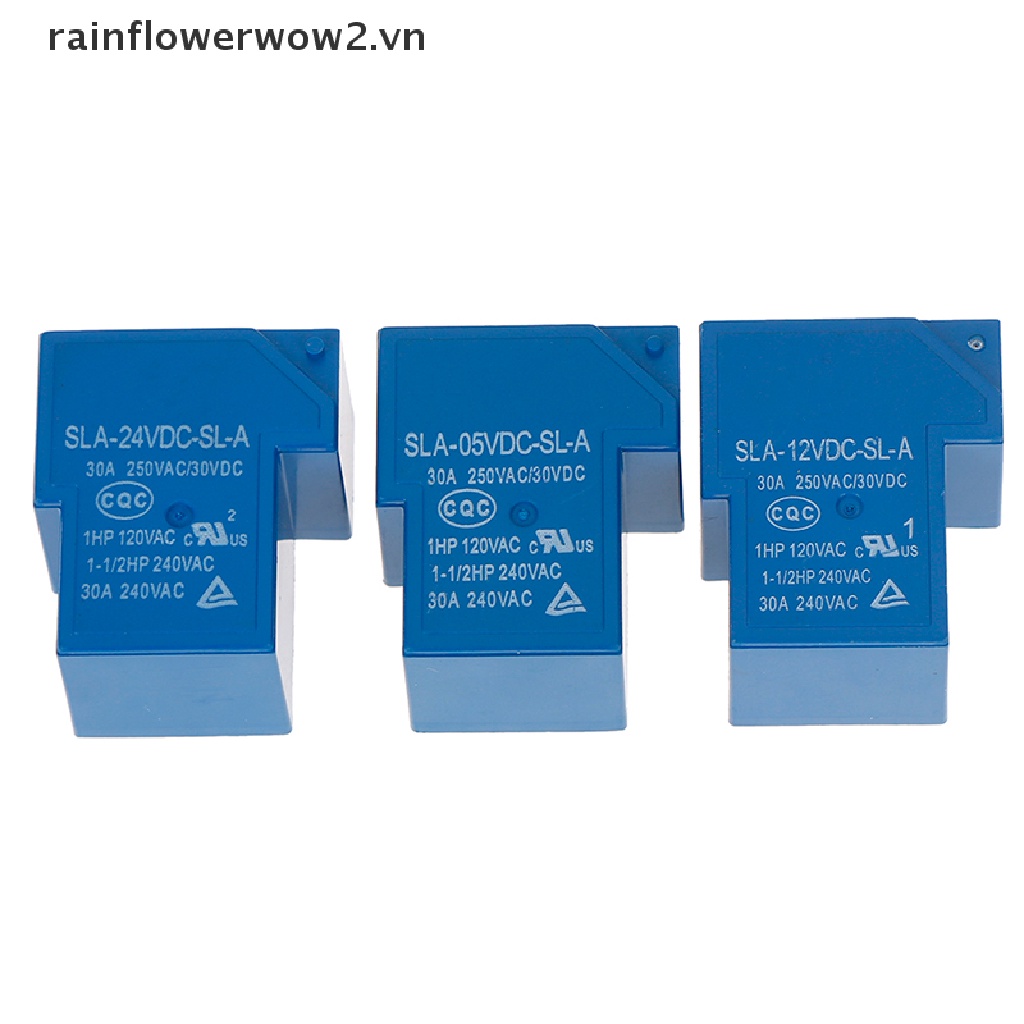 {flower} 5V 12V 24V T90 4 Pin Power Relay SLA-05VDC-SL-A SLA-12VDC-SL-A SLA-24VDC-SL-A （f）