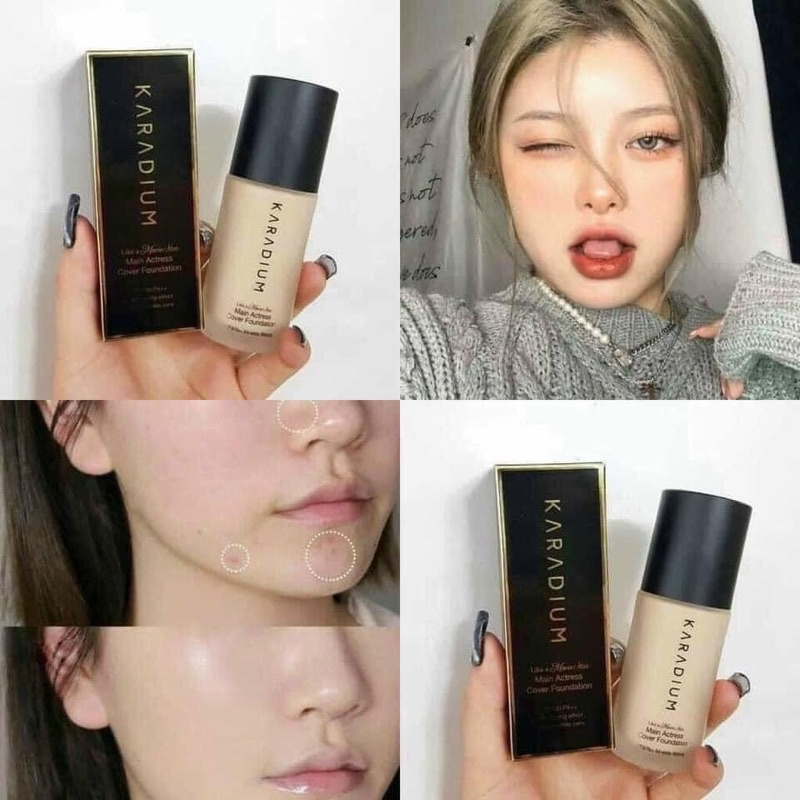 Kem Nền Karadium Like a Movie Star Cover Foundation 30ml