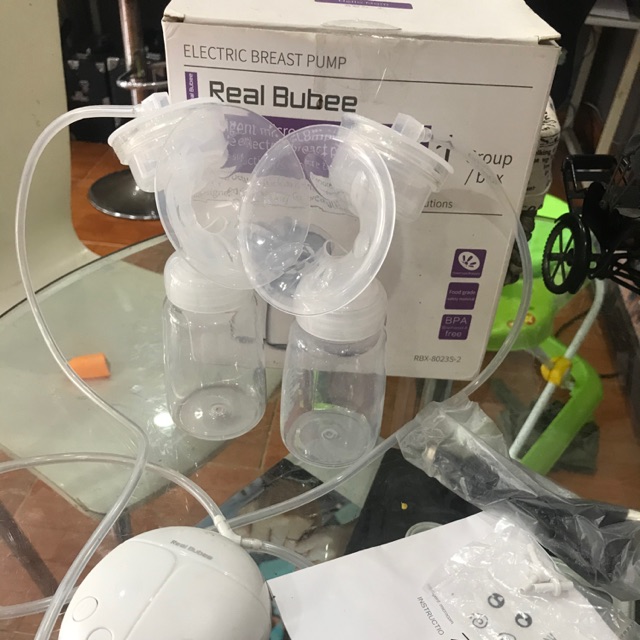 Máy hút điện đôi real bubee Nhật 300k