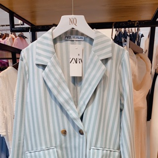 Vest kẻ xanh mint
