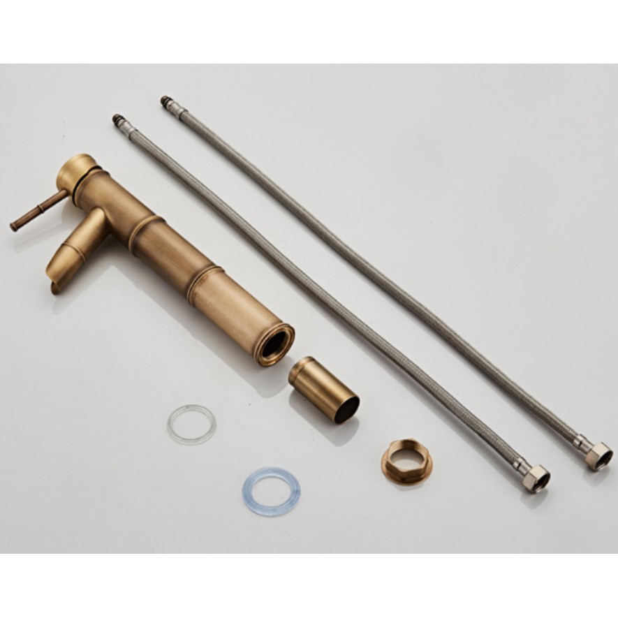 Vòi Lavabo cao giả cổ nóng lạnh cao cấp MS8 | BigBuy360 - bigbuy360.vn