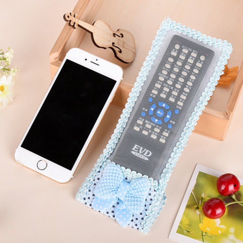1 Vỏ Bọc Điều Khiển TV Từ Xa TV Điều Hòa Bằng Vải Chống Bụi Ốp