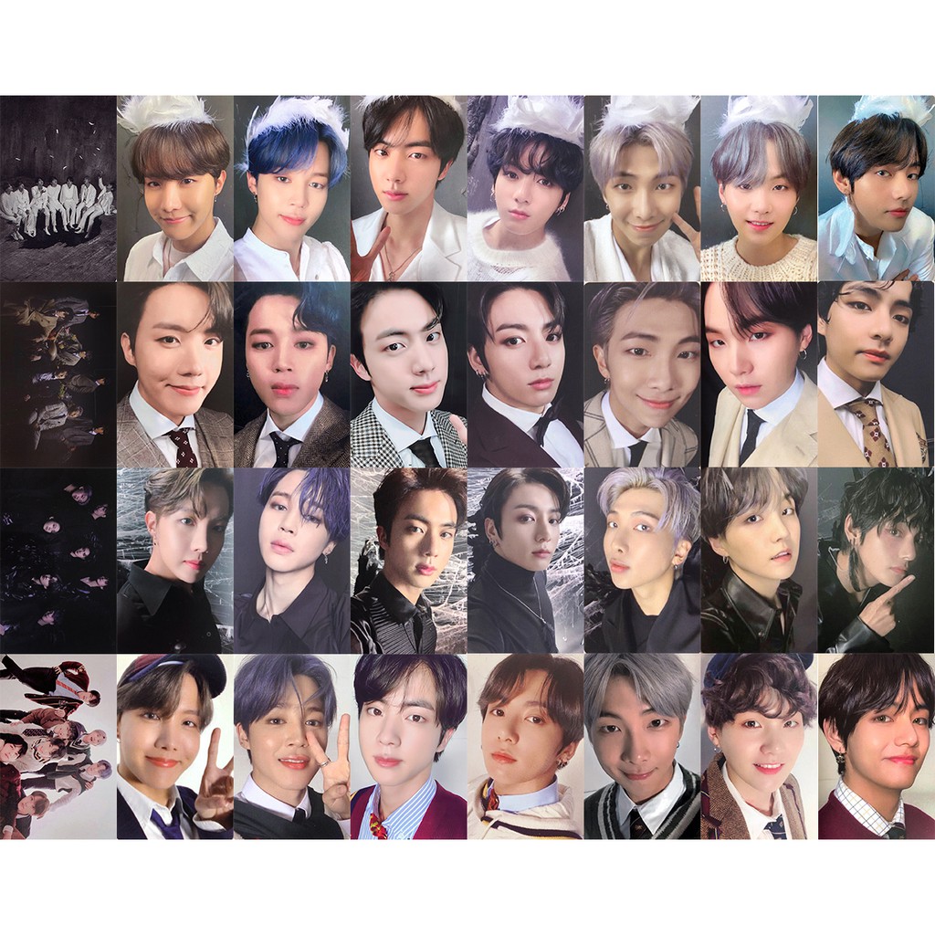 Bộ ảnh card trong album MOTS 7 của nhóm BTS