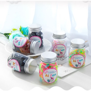Set 100 dây buộc tóc có hộp cực kì dễ thương