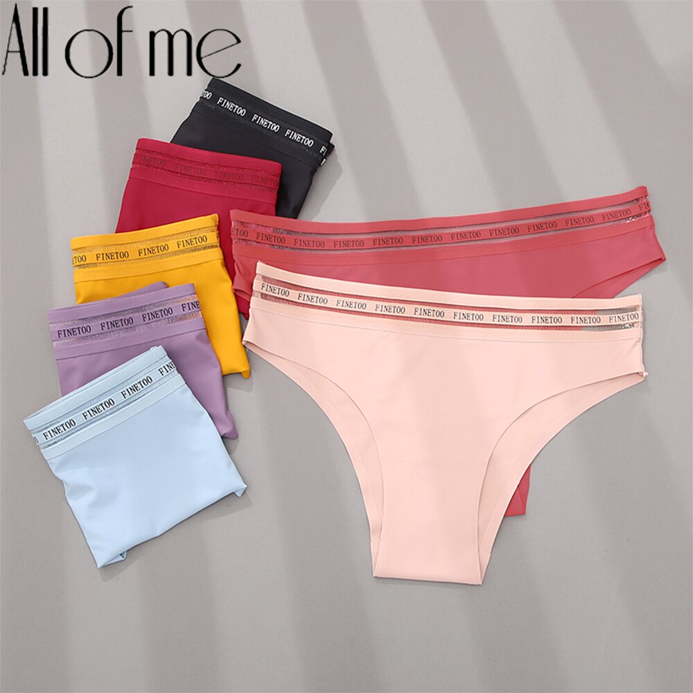 Quần lót CUTEBYTE không lộ đường may mềm mại lưng thấp màu trơn gợi cảm cho nữ