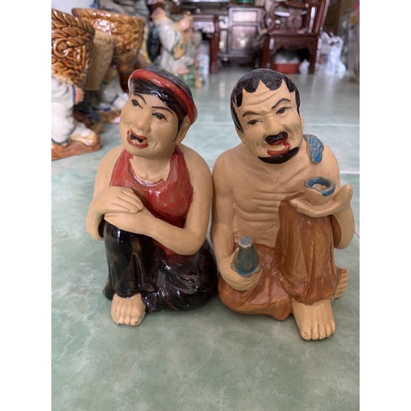 Bộ Chí Phèo Thị Nở cao 18cm