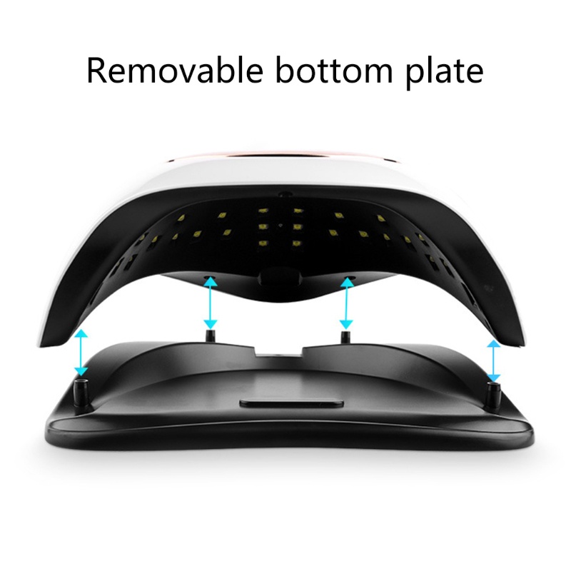 Đèn LED UV Hong Khô Sơn Móng Tay 168W Có Hẹn Giờ