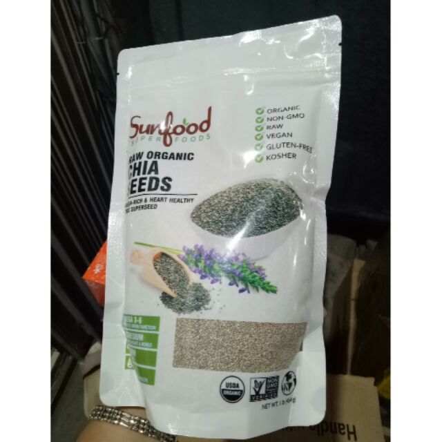 Hạt chia trắng 454g