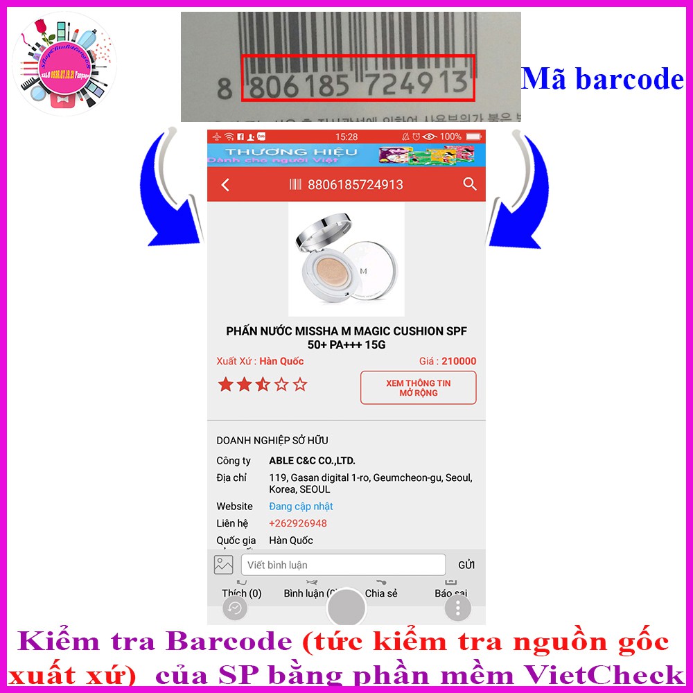 PHẤN NƯỚC MISSHA M MAGIC CUSHION SPF 50+ PA+++ | BigBuy360 - bigbuy360.vn