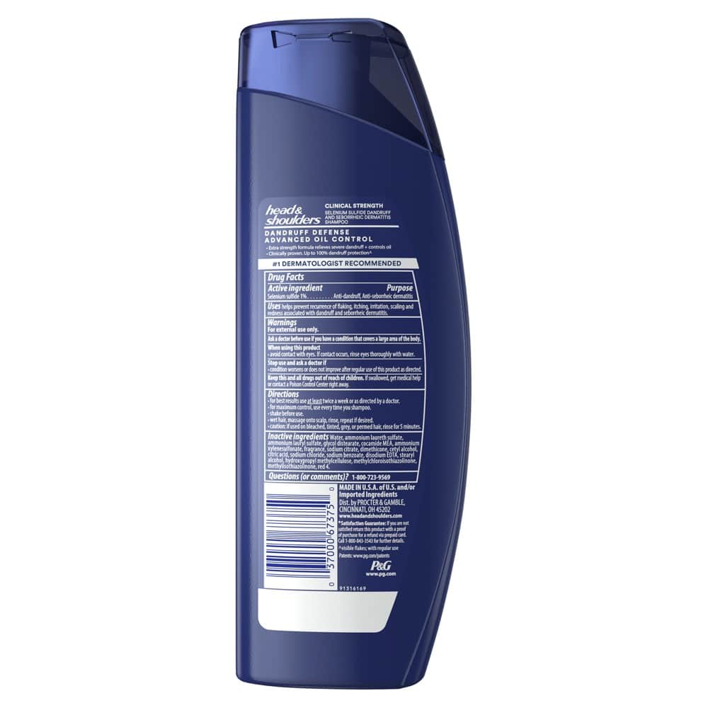 Dầu Gội Head & Shoulders Clinical Strength Sạch Gàu Giúp Tóc Mềm Mượt 400ml