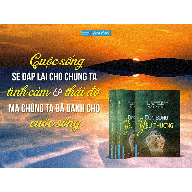 Sách - Combo HGTH Còn Sống Còn Yêu Thương + Thiết Kế Một Cuộc Đời Đáng Sống - First News