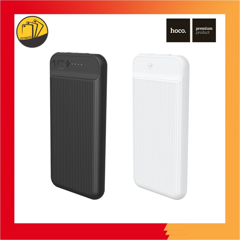 ✔CHÍNH HÃNG✔ Sạc Dự Phòng Hoco J52 Bản Nâng Cấp ✔10000mAh ✔Siêu Mỏng ✔️ Sạc 2 Thiết Bị Cùng Lúc