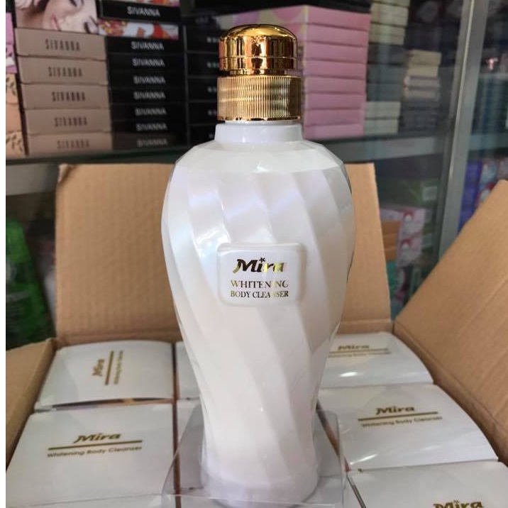 Sữa tắm trắng da -Mira Whitening Body Cleanser làm sạch sâu giúp da mềm mịn và trắng sáng mỗi ngày | BigBuy360 - bigbuy360.vn