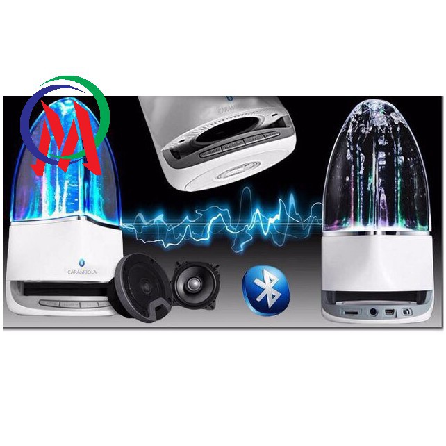 Loa Bluetooth F1 phun nước theo điệu nhạc bán x0ng