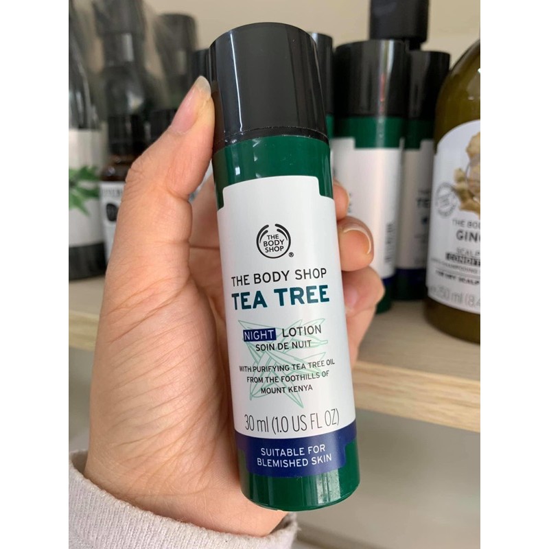 Kem dưỡng đêm The Body Shop Tea Tree Night Lotion 30ml