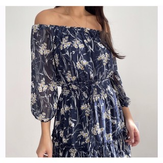 Đầm voan Michelle VNXK