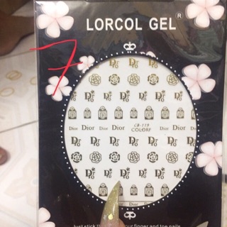 Sticker Dán Móng Tay Thương Hiệu