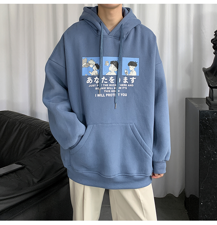 Áo hoodie thời trang trẻ trung cho nam size M-5XL