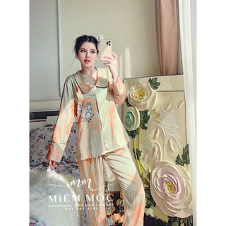 Bộ mặc nhà Lụa Mai Ngô
